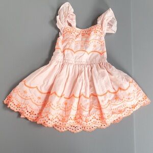 Sweet eyelet dress 18M